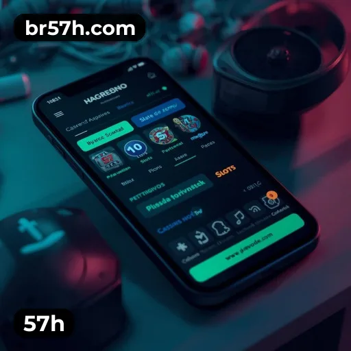 57h login — painel de entrada no app oficial